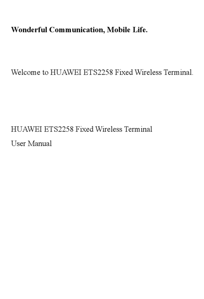 Huawei ETS2258 Manual de usuario