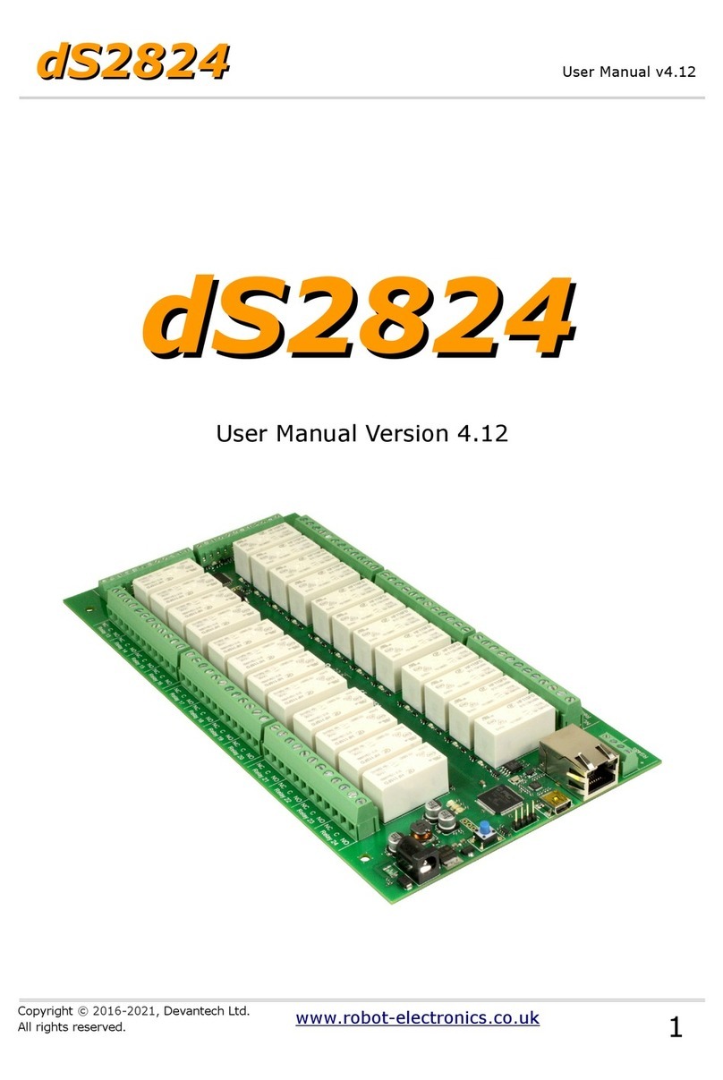 Devantech dS2824 Manual de usuario