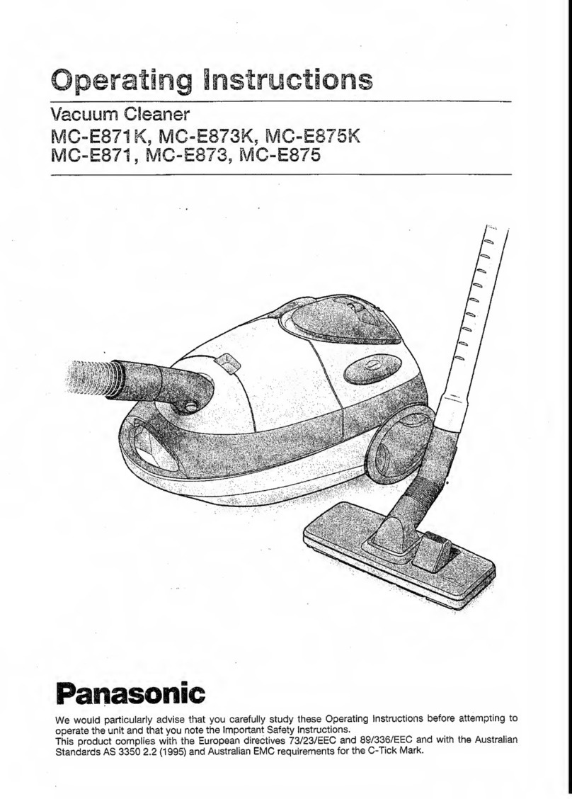 Panasonic MC-E871K Manual de usuario