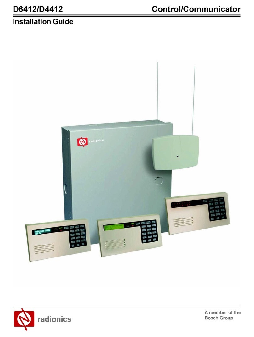 Bosch D6412 Manual de usuario