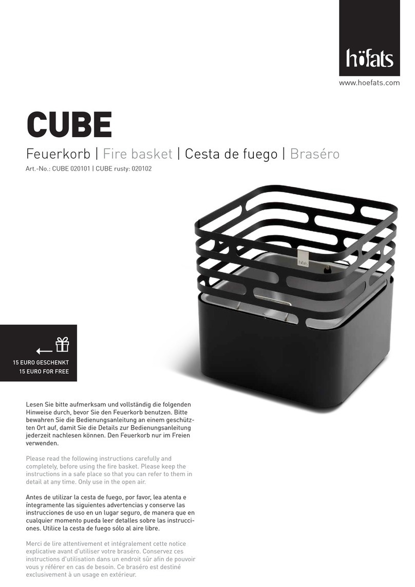 höfats CUBE Manual de usuario