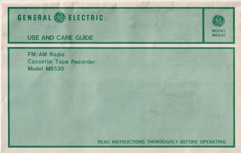GE M8530 Manual de usuario
