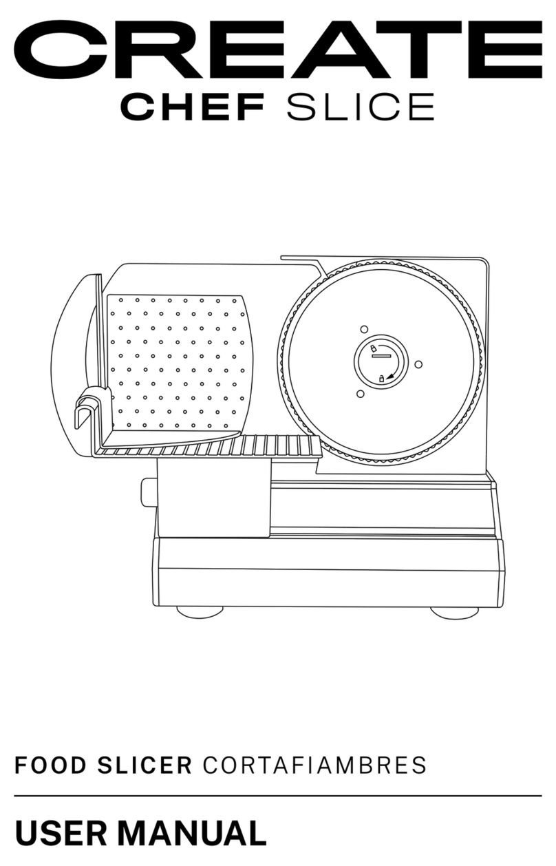 Create CHEF SLICE Manual de usuario
