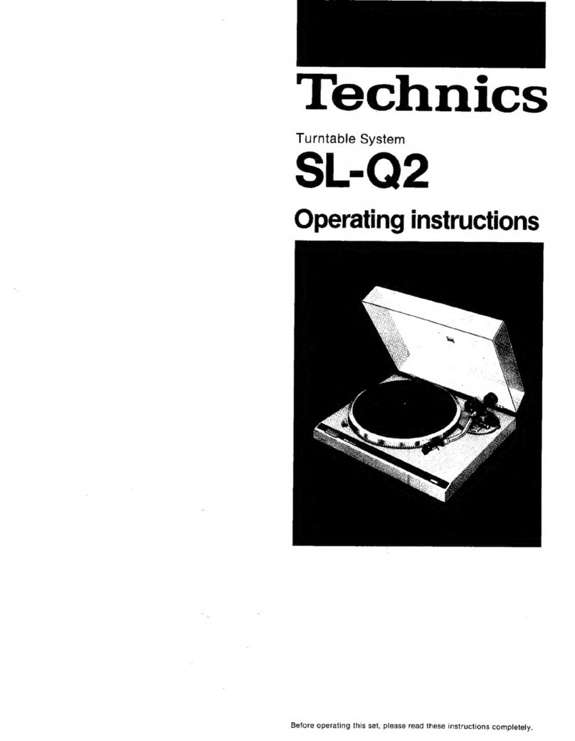 Technics SL-Q2 Manual de usuario