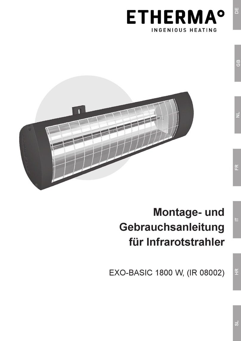 Etherma EXO-BASIC 1800 W Guía rápida