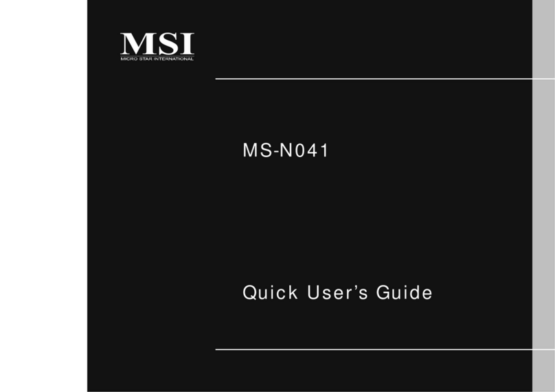 MSI MS-N041 Manual de instrucciones