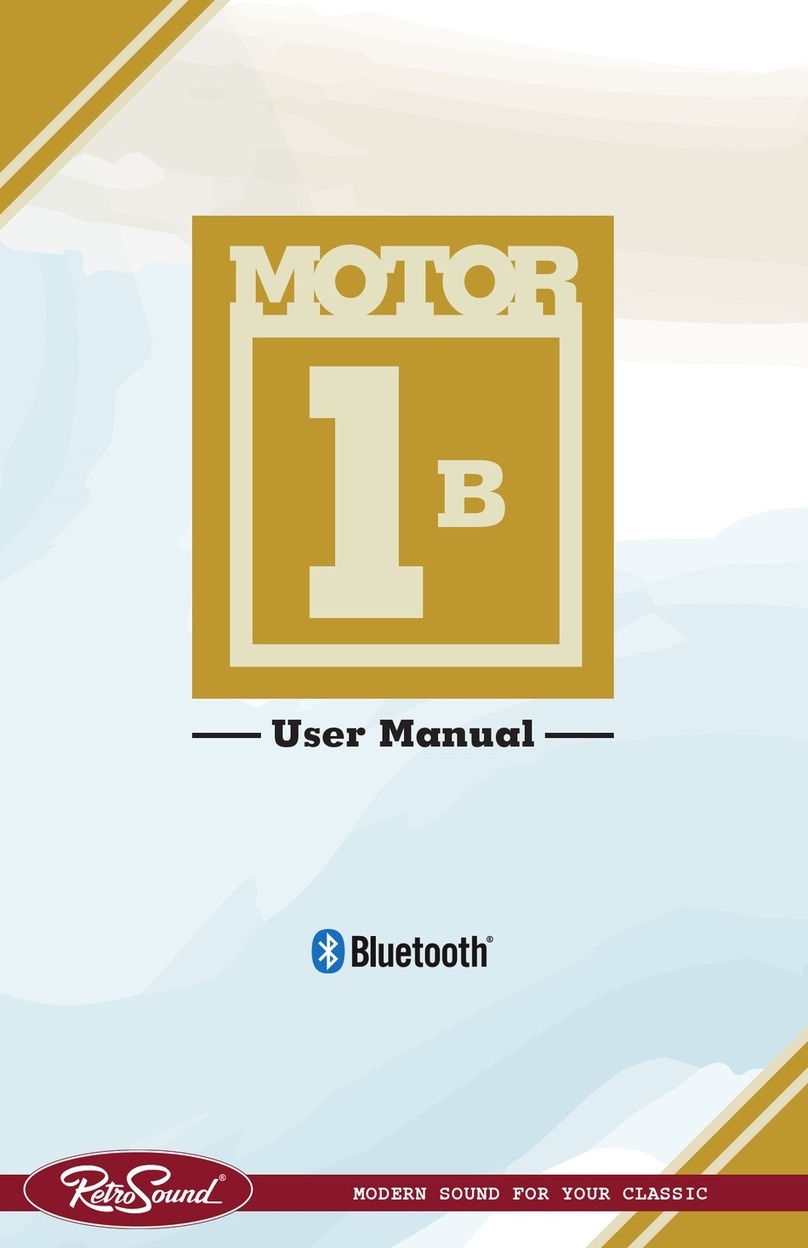RetroSound MOTOR 1B Manual de usuario