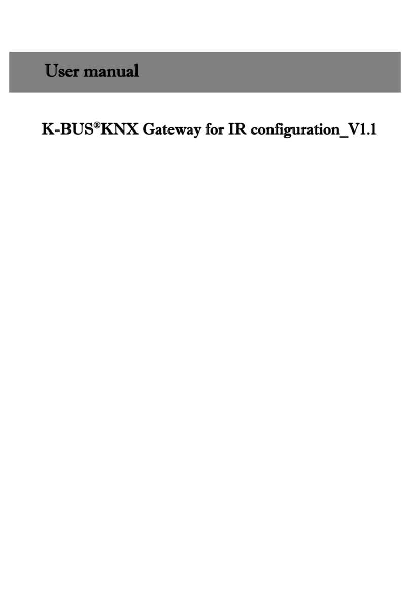 GVS K-BUS KNX/EIB Manual de usuario