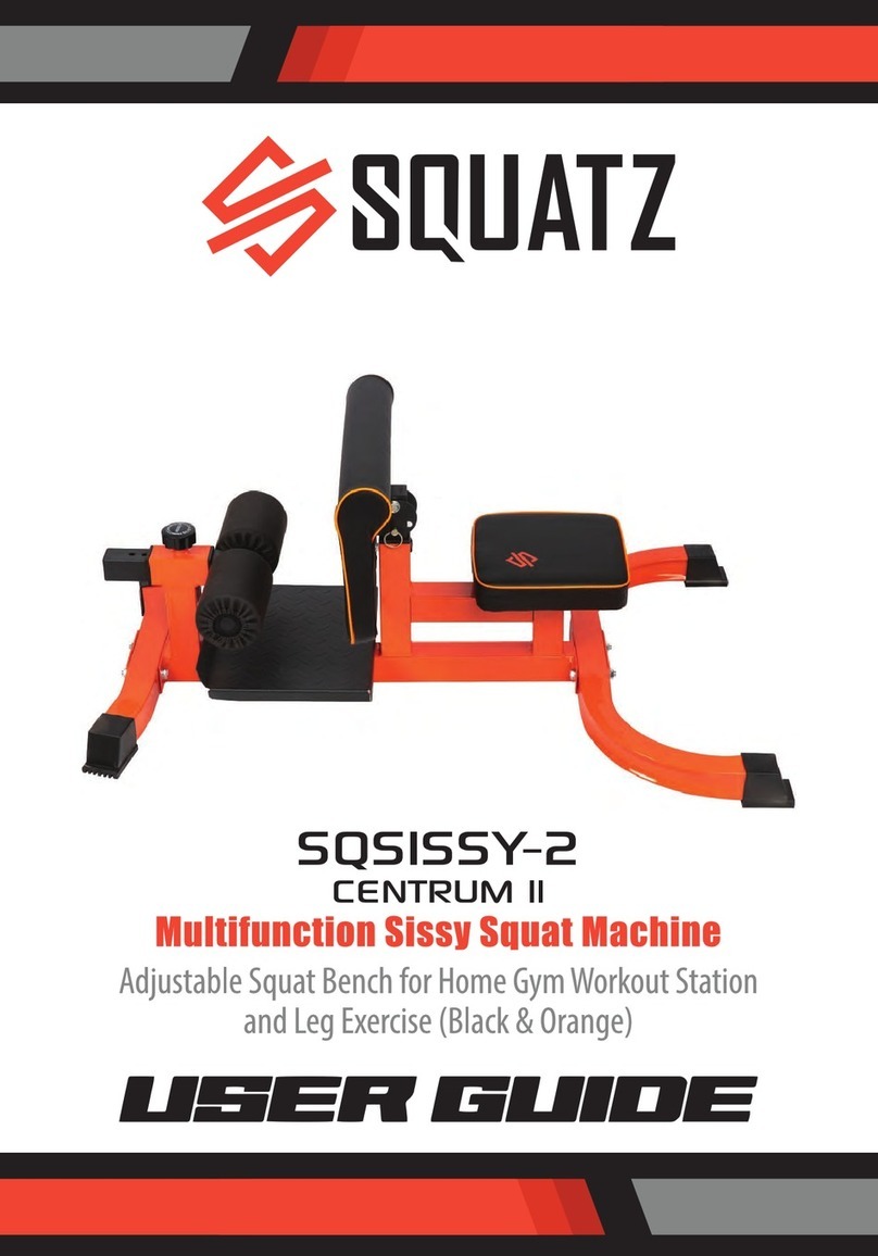 Pyle SQUATZ CENTRUM II Manual de usuario