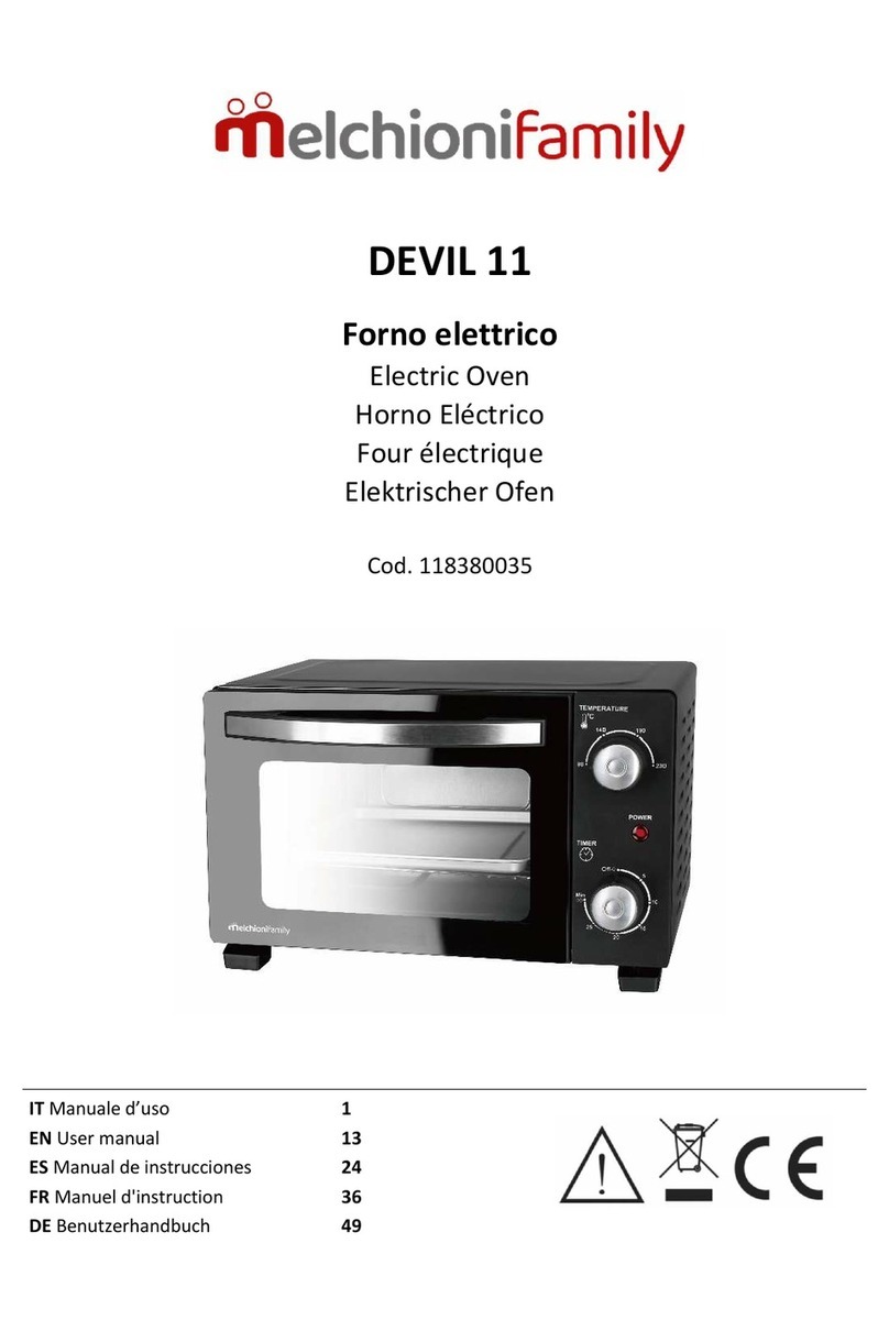 Melchioni DEVIL 11 Manual de usuario