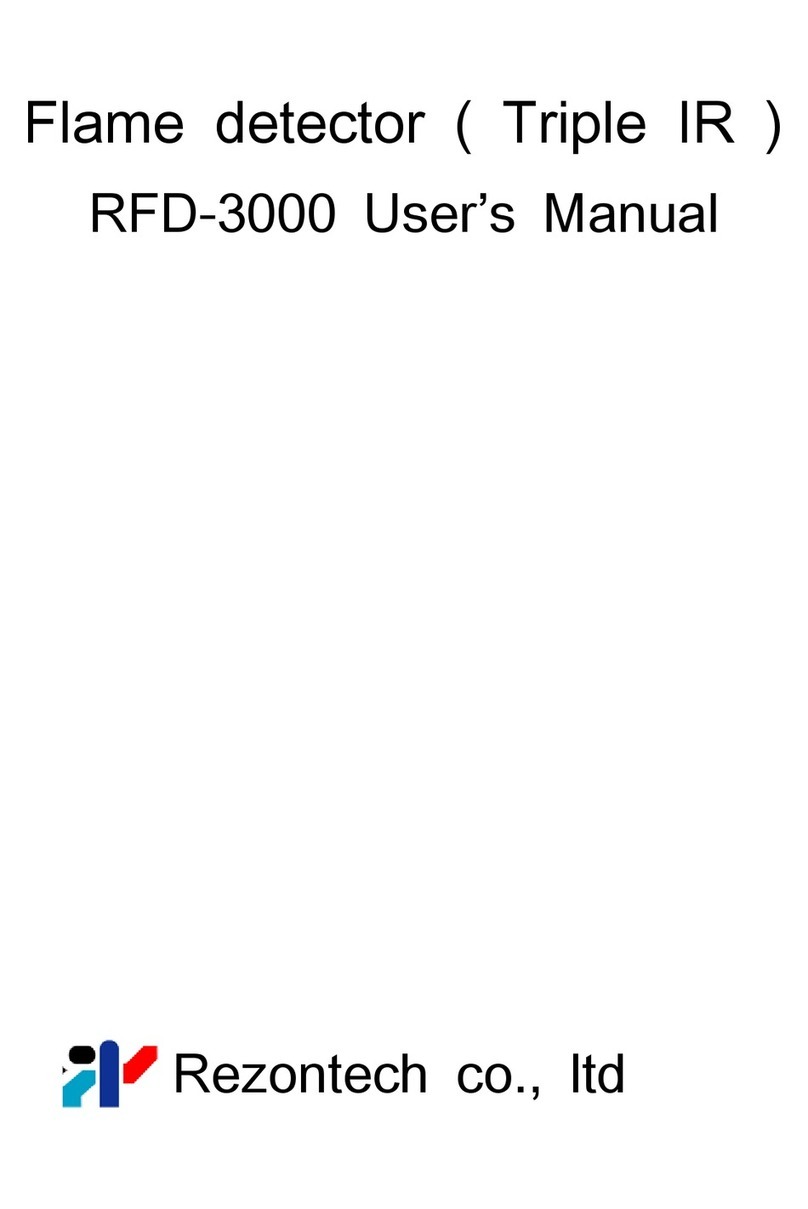 Rezontech RFD-3000 Manual de usuario