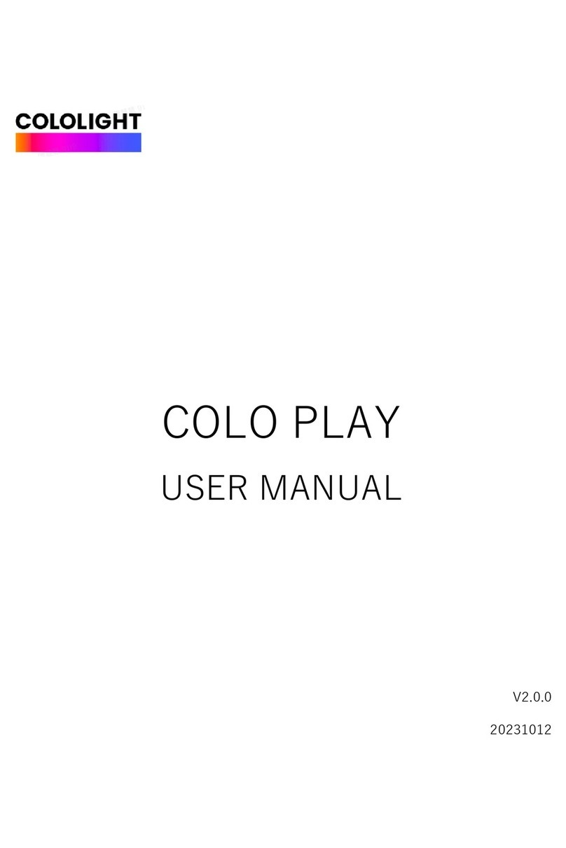 Cololight Colo Play Manual de usuario