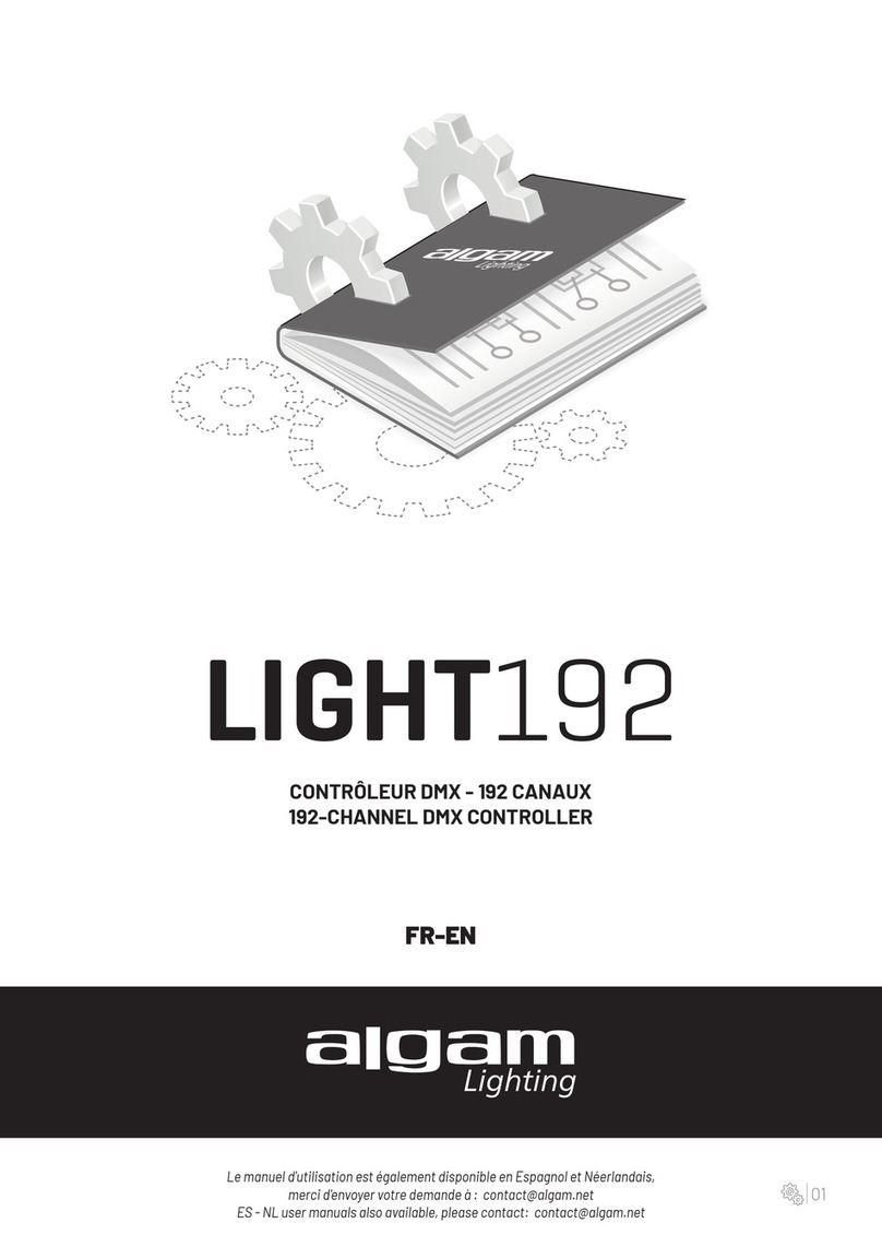 Algam Lighting LIGHT192 Manual de usuario