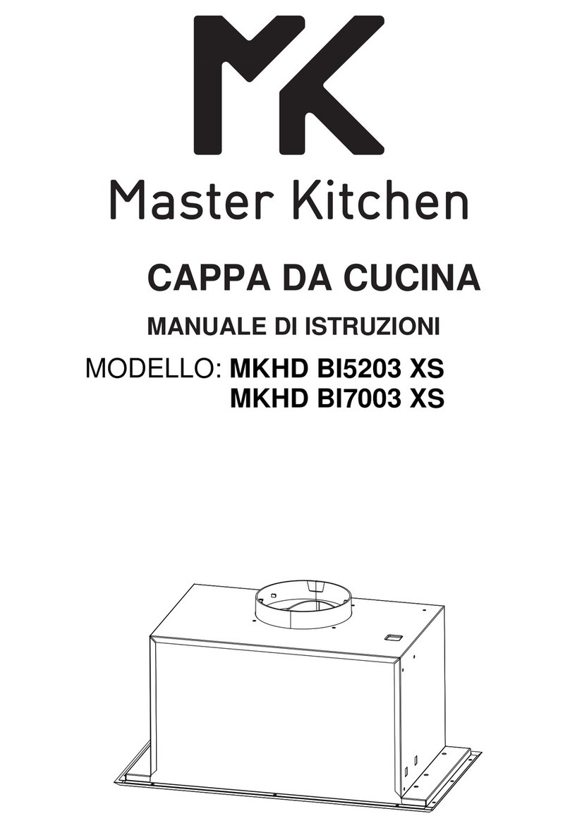 MASTER KITCHEN MKHD BI5203 XS Manual de usuario