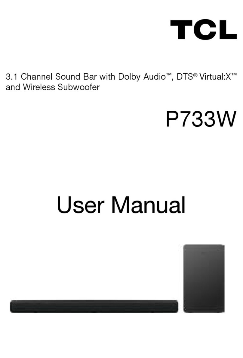 TCL P733W Manual de usuario