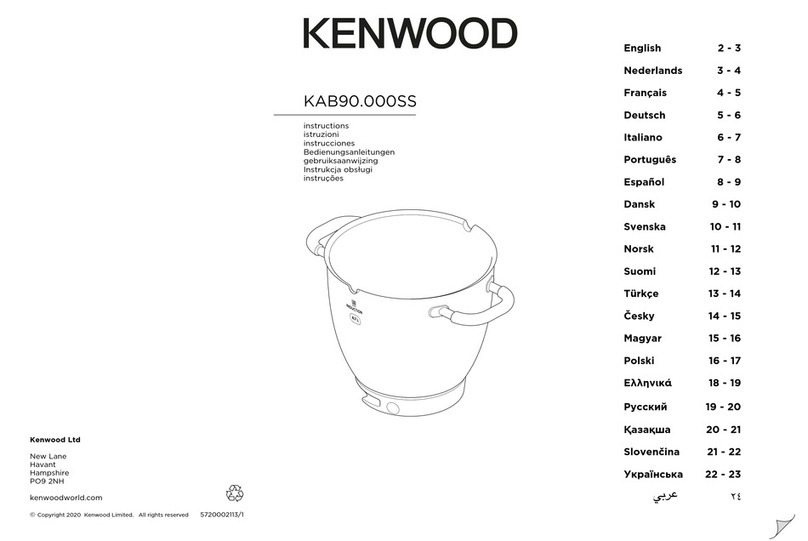 Kenwood KAB90.000SS Manual de usuario