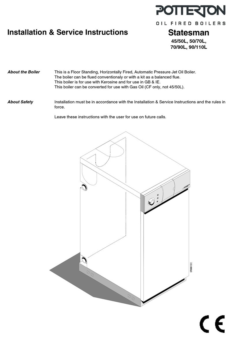Potterton Statesman 50/70L Instrucciones de instalación y mantenimiento Potterton Statesman 50/70L Instrucciones de instalación y mantenimiento
