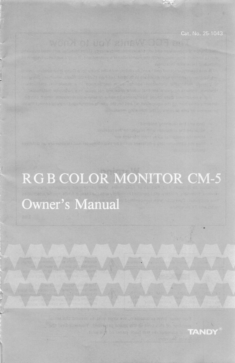 Tandy CM-5 Manual de usuario