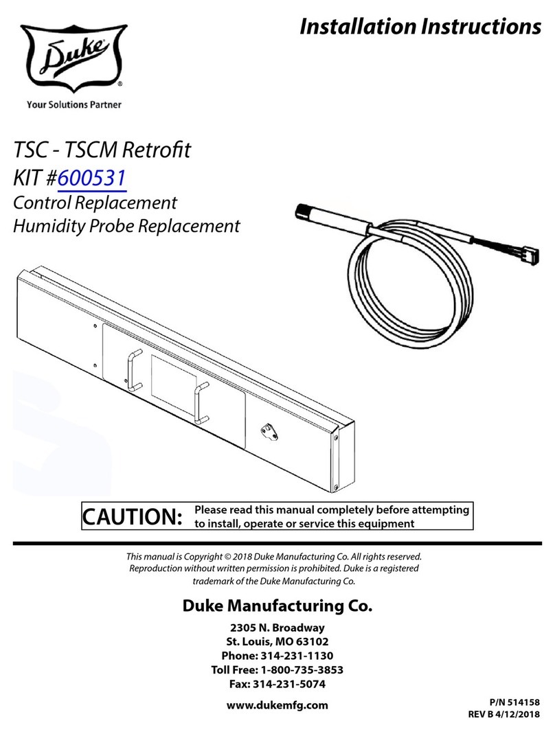 Duke TSC Manual de usuario