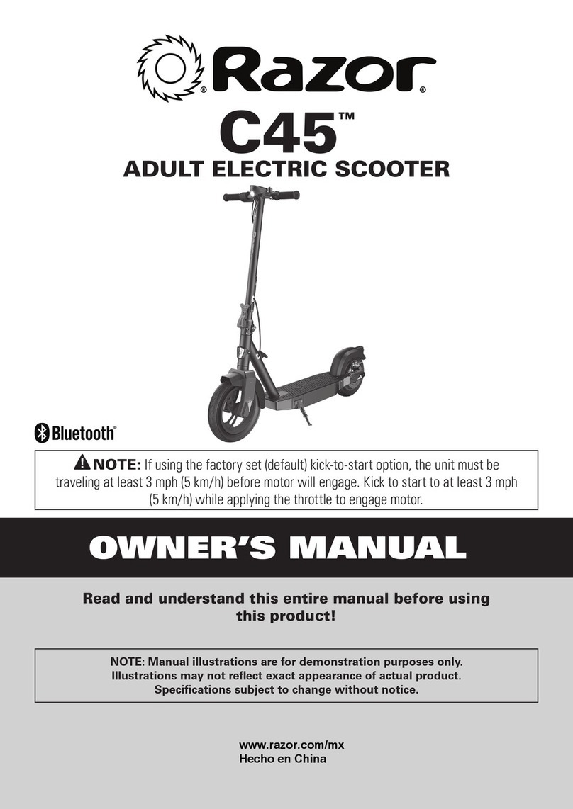 Razor C45 Manual de usuario