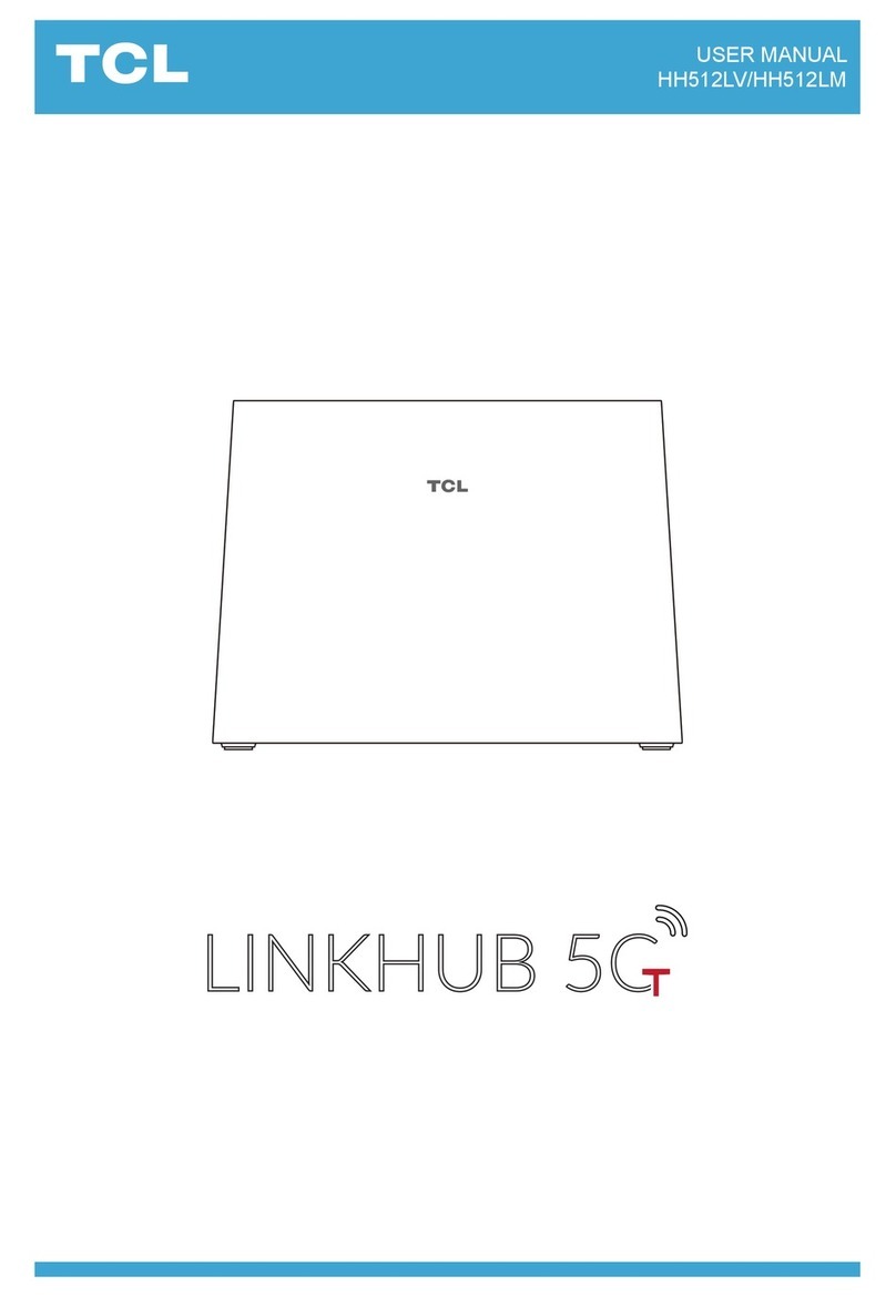 TCL LINKHUB 5CT Manual de usuario