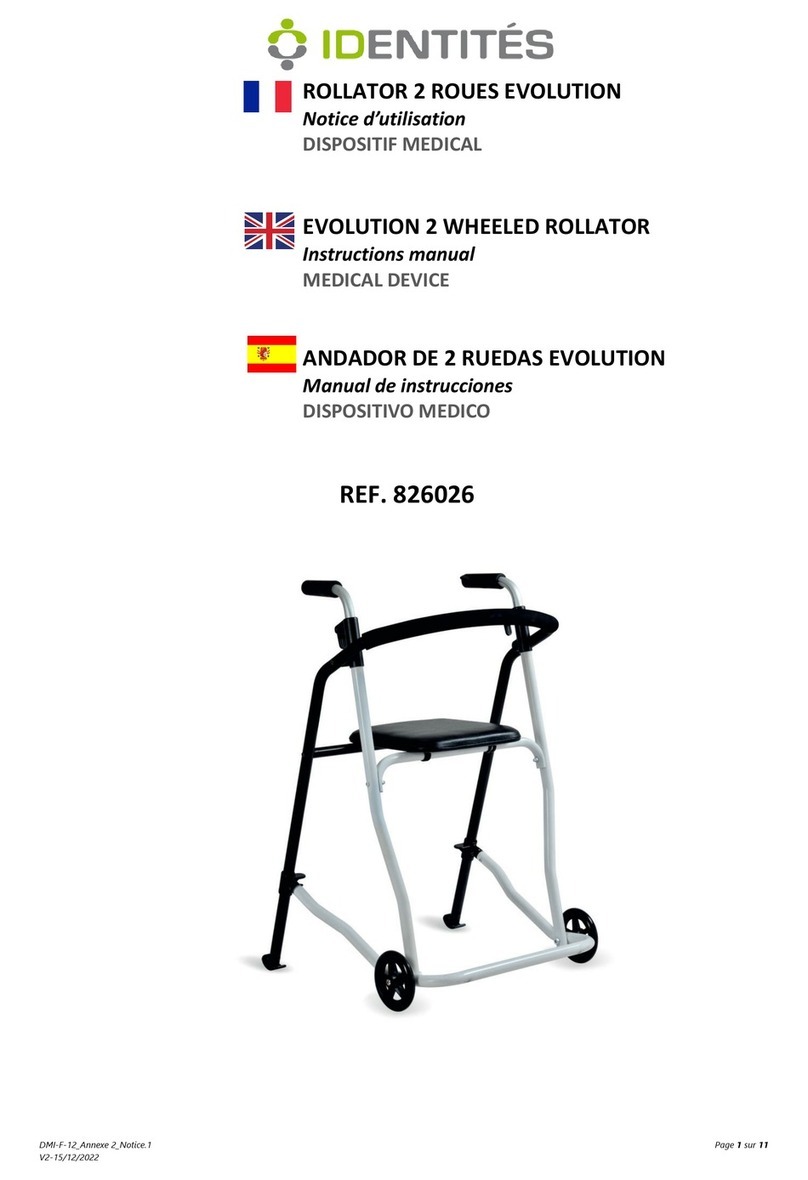 identités EVOLUTION 2 Manual de usuario