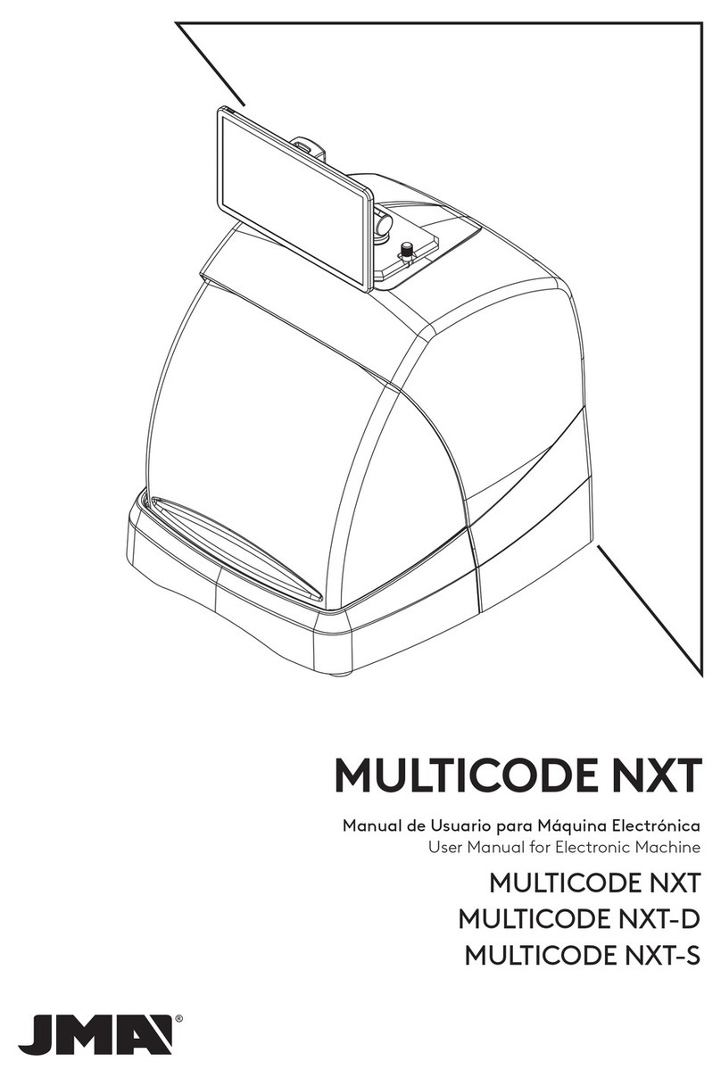 JMA MULTICODE NXT Manual de usuario