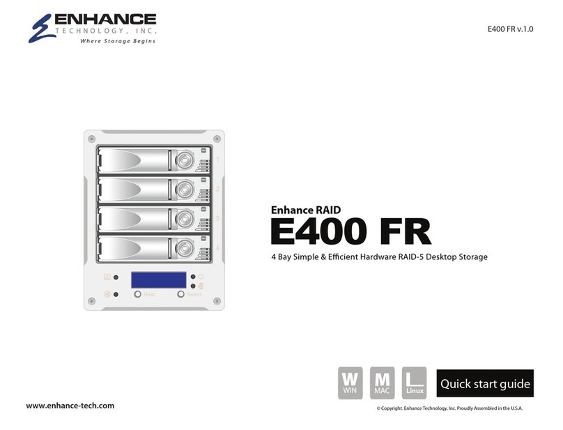 ENHANCE TECHNOLOGY E400 FR Manual de usuario ENHANCE TECHNOLOGY E400 FR Manual de usuario