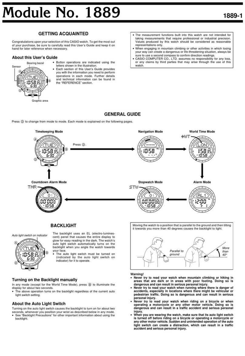 Casio 1889 Manual de usuario
