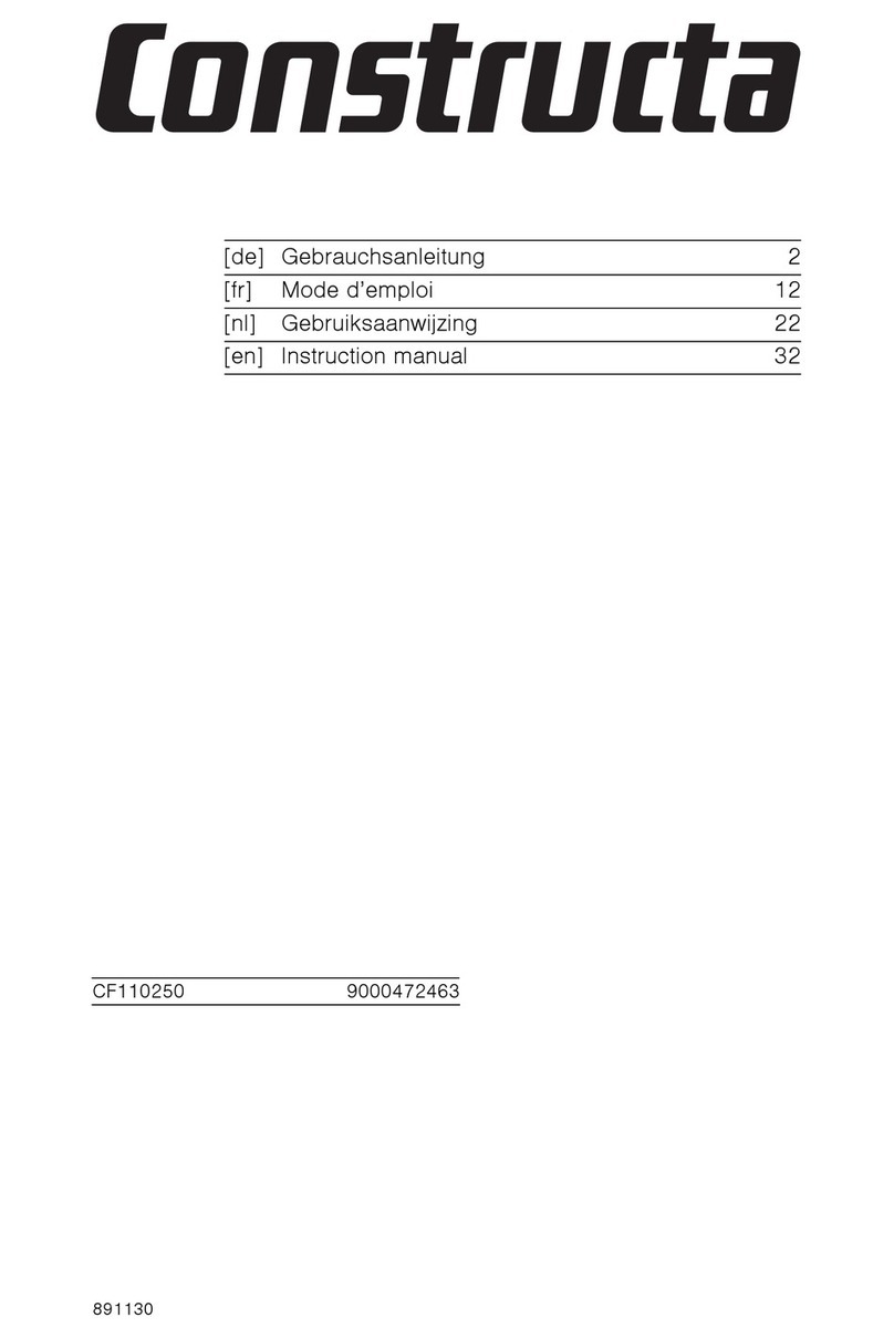 CONSTRUCTA CF110250 Manual de usuario