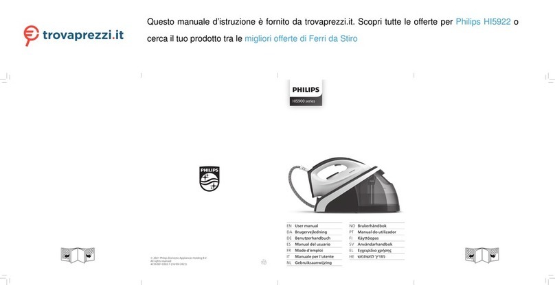 Philips HI5922 Manual de usuario
