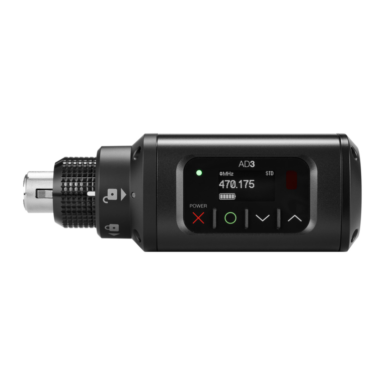 Shure AD3 Manual de usuario