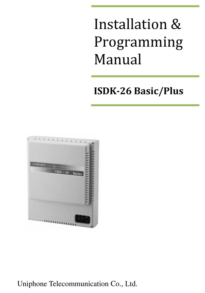 Uniphone ISDK-26 Basic Instrucciones de montaje