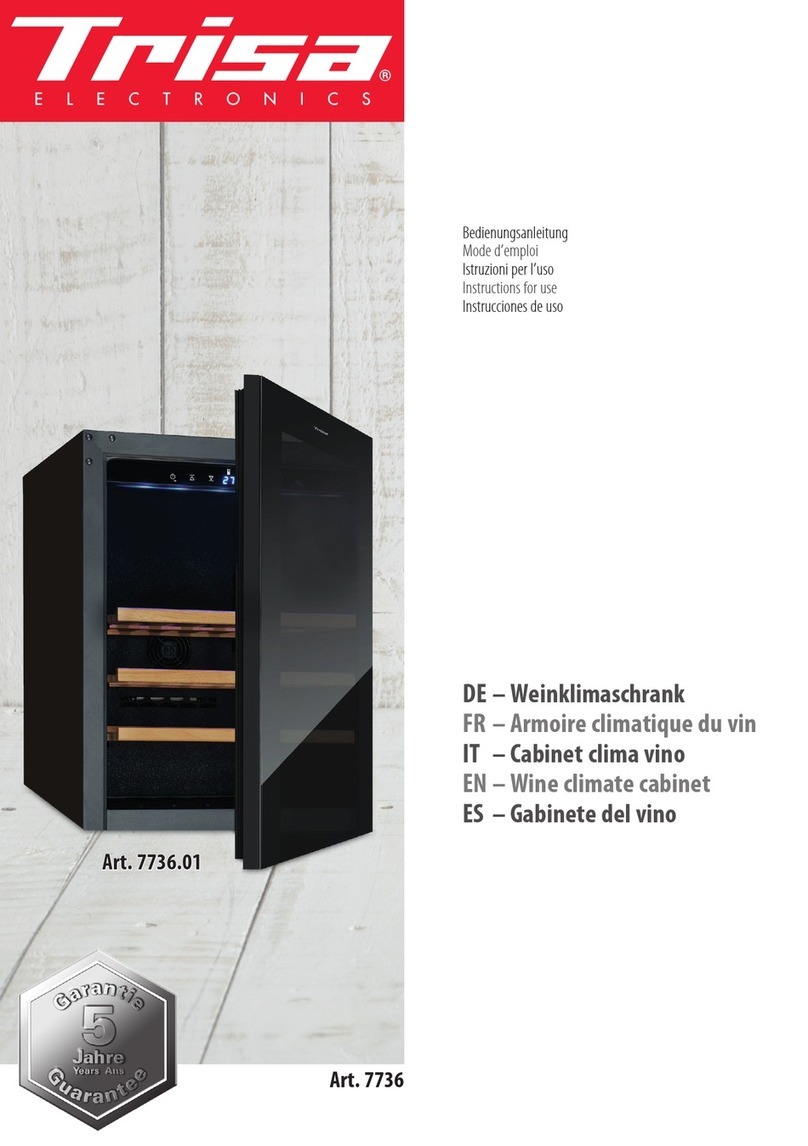 Trisa electronics 7736 Manual de usuario