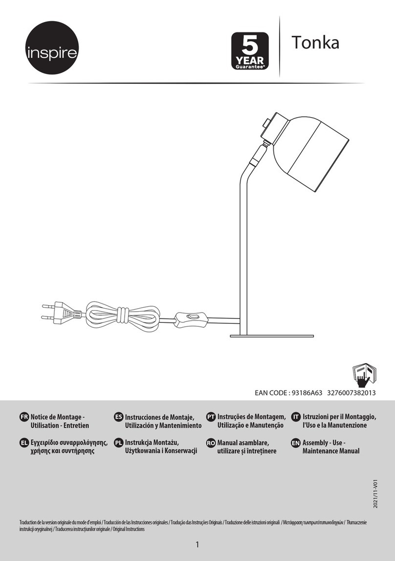 Inspire 93186A63 Manual de mantenimiento