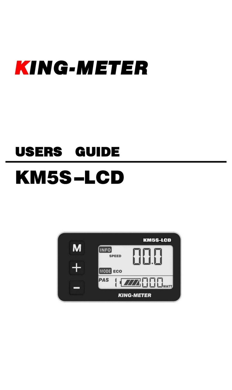 King-Meter KM5S-LCD Manual de usuario King-Meter KM5S-LCD Manual de usuario