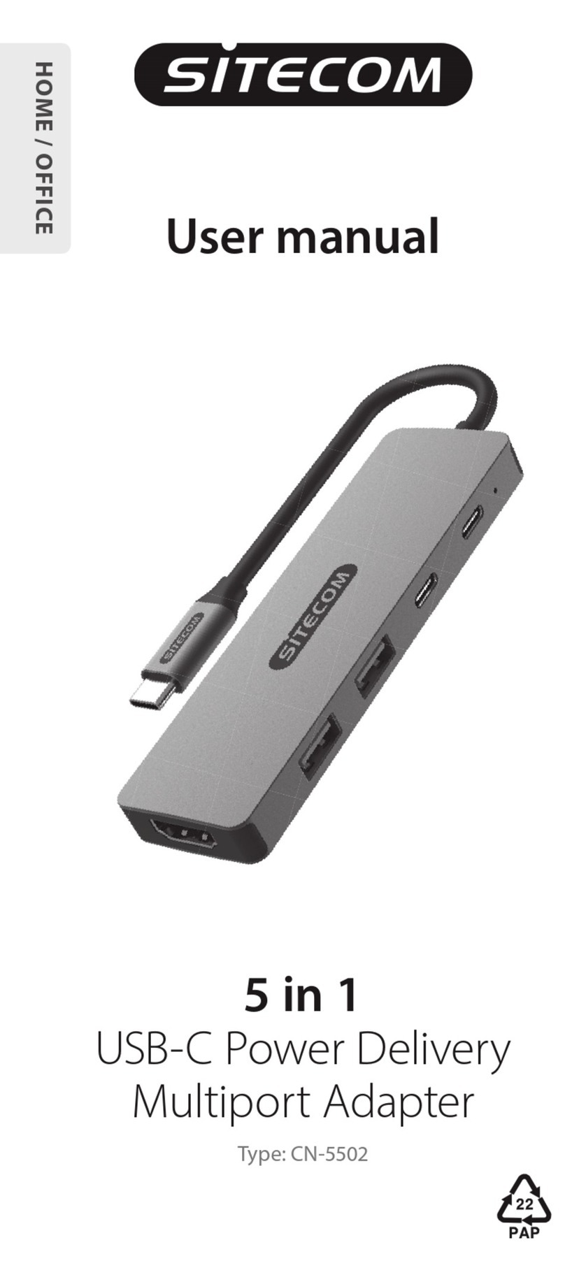 Sitecom CN-5502 Manual de usuario