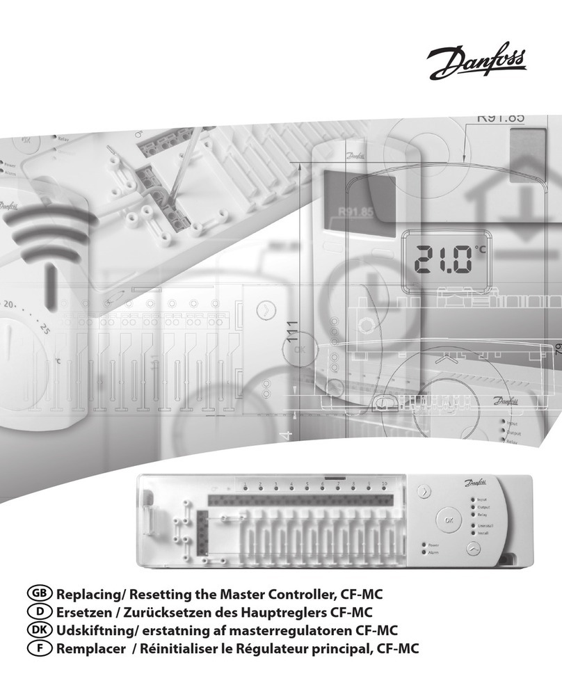 Danfoss CF-MC Manual de usuario