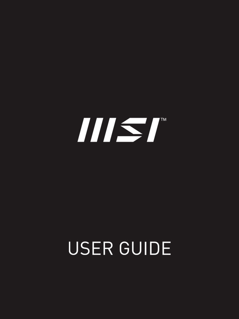 MSI Summit B15 Manual de usuario