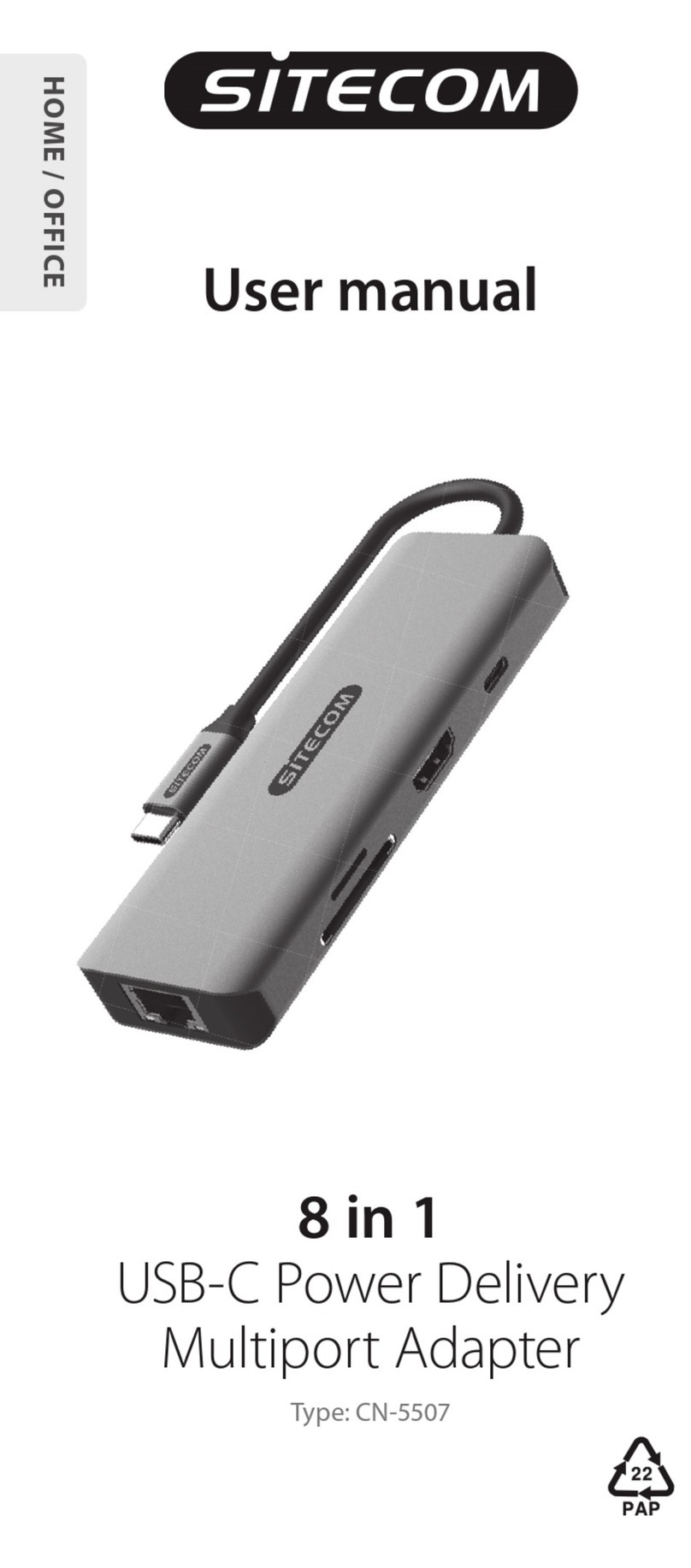 Sitecom CN-5507 Manual de usuario