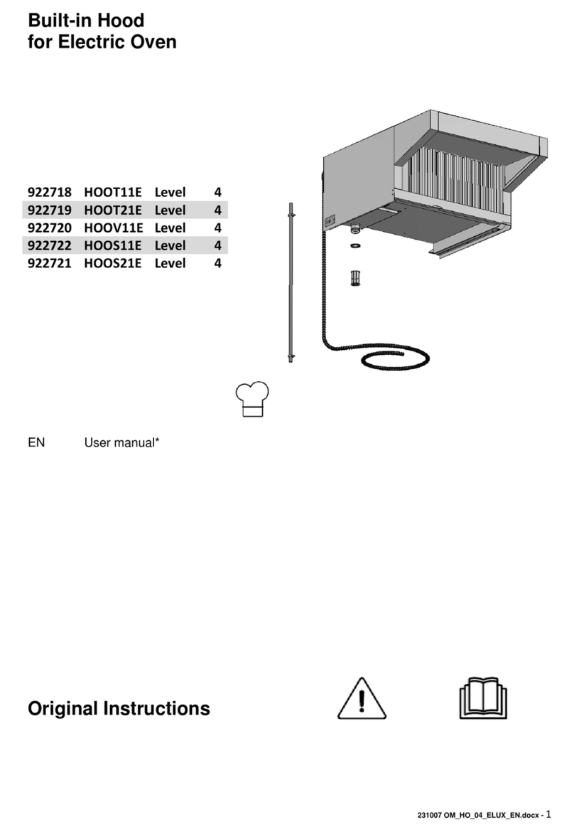 Electrolux HOOT21E Manual de usuario