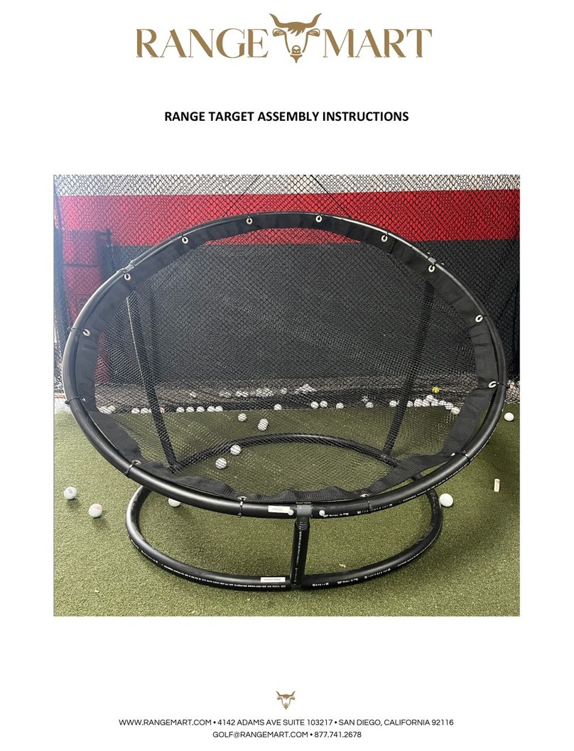 RANGE MART RANGE TARGET Manual de usuario