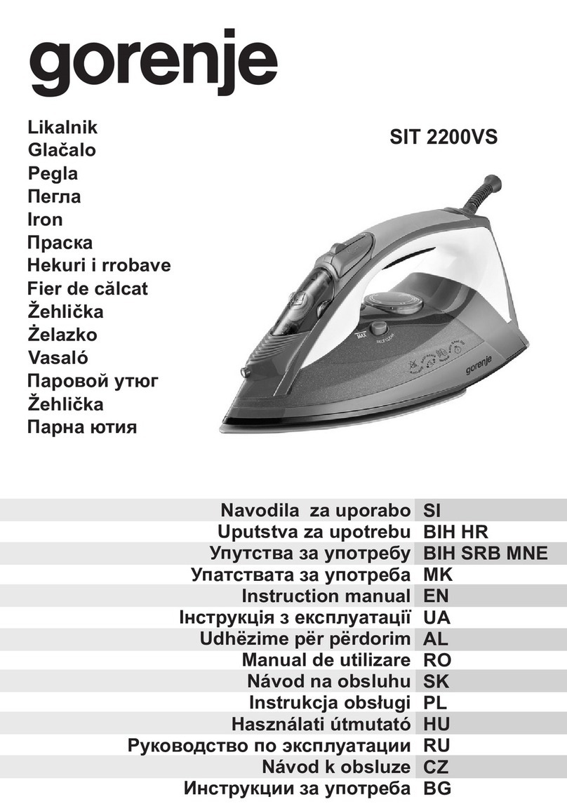 Gorenje SIT 2200VS Manual de usuario