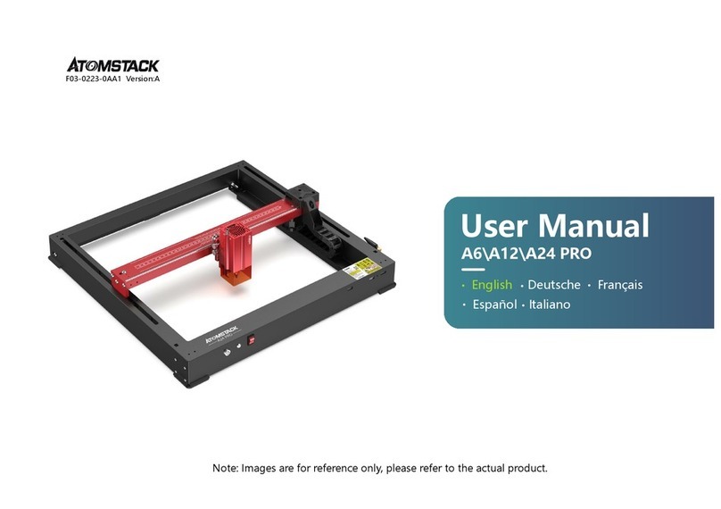 ATOMSTACK A6 PRO Manual de usuario