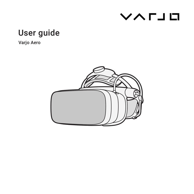 Varjo Aero Manual de usuario