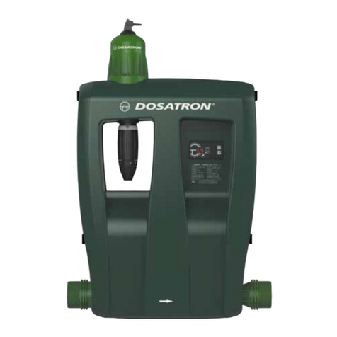dosatron GREEN LINE D30 Manual de usuario