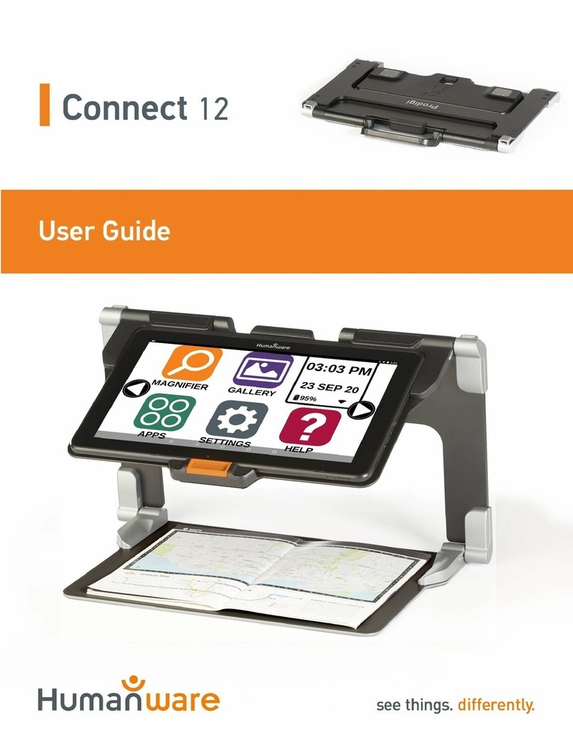 Humanware Prodigi Connect 12 Manual de usuario
