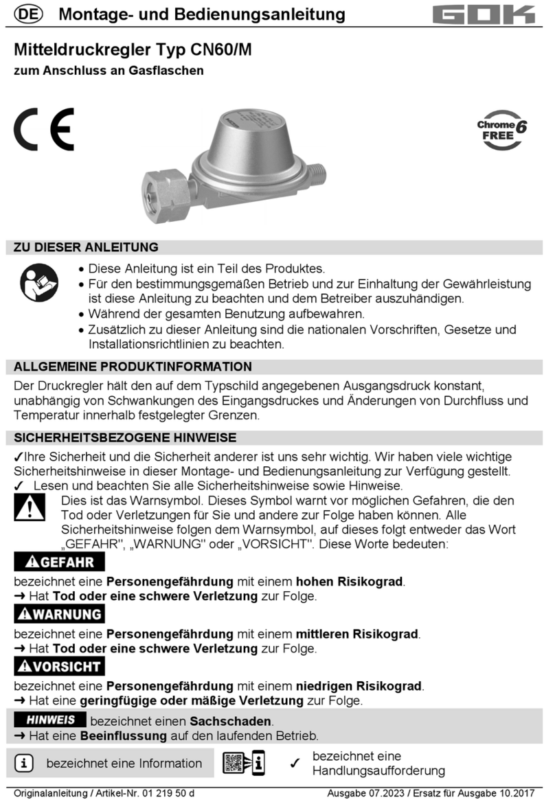 GOK CN60/M Instrucciones de uso