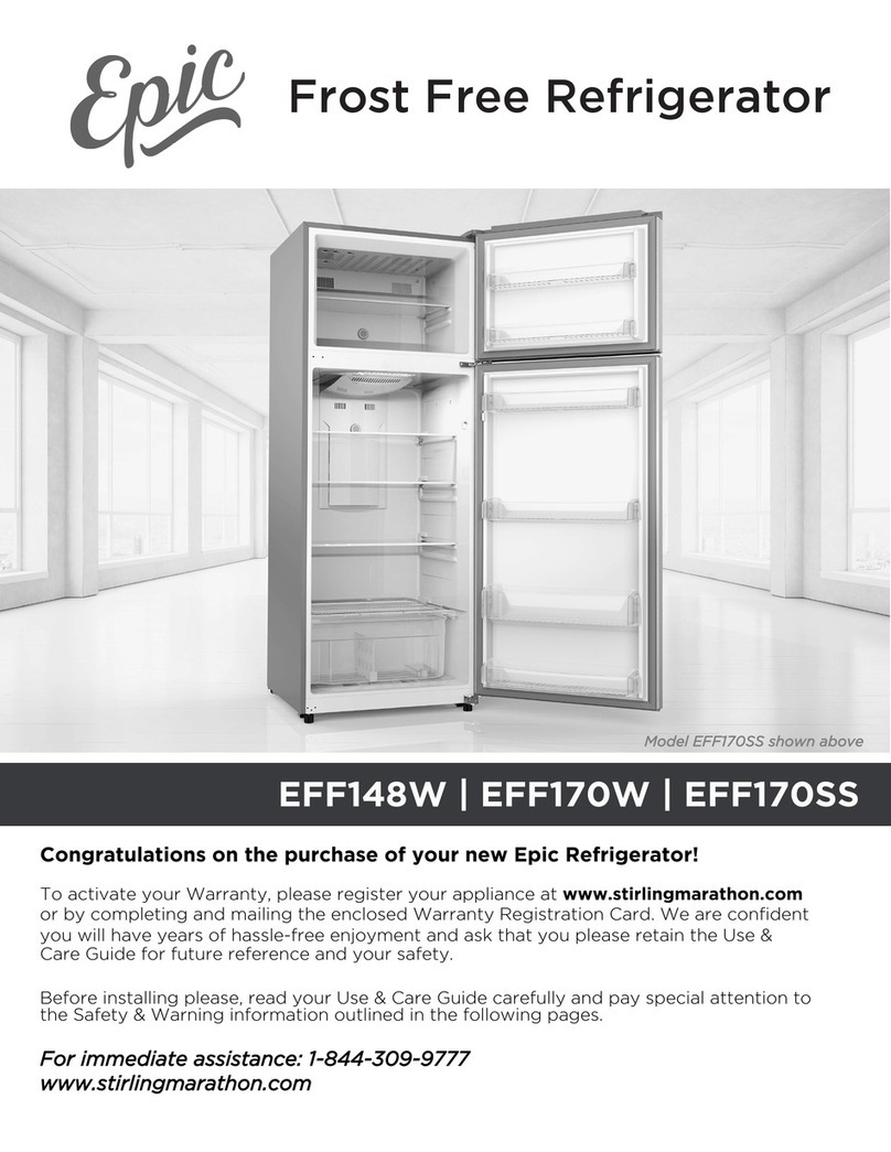 Epic EFF170W Manual de usuario