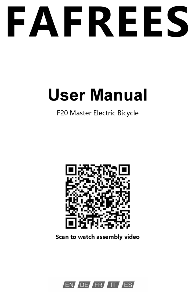 FAFREES F20 Manual de usuario